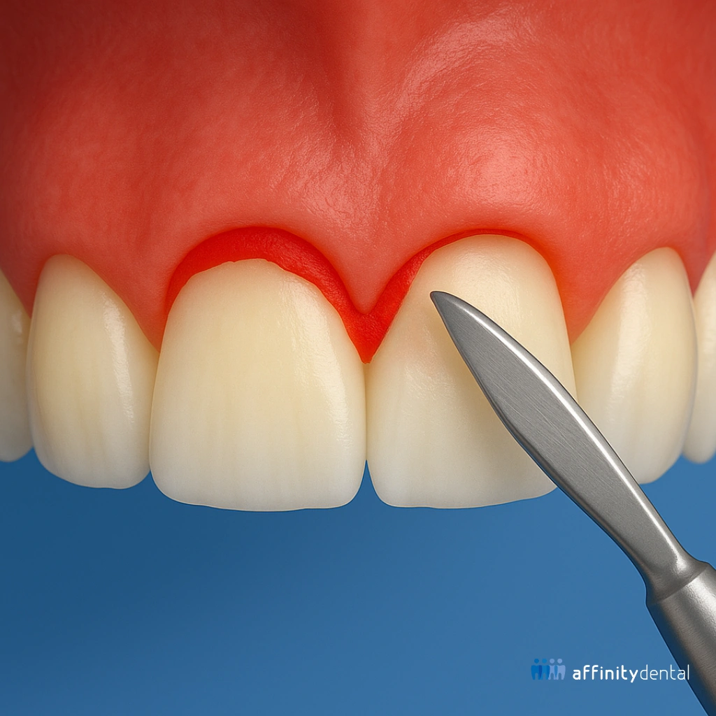 Gingivectomy treatment at Dr. Varshney's Dental Aesthetics in Nani Daman